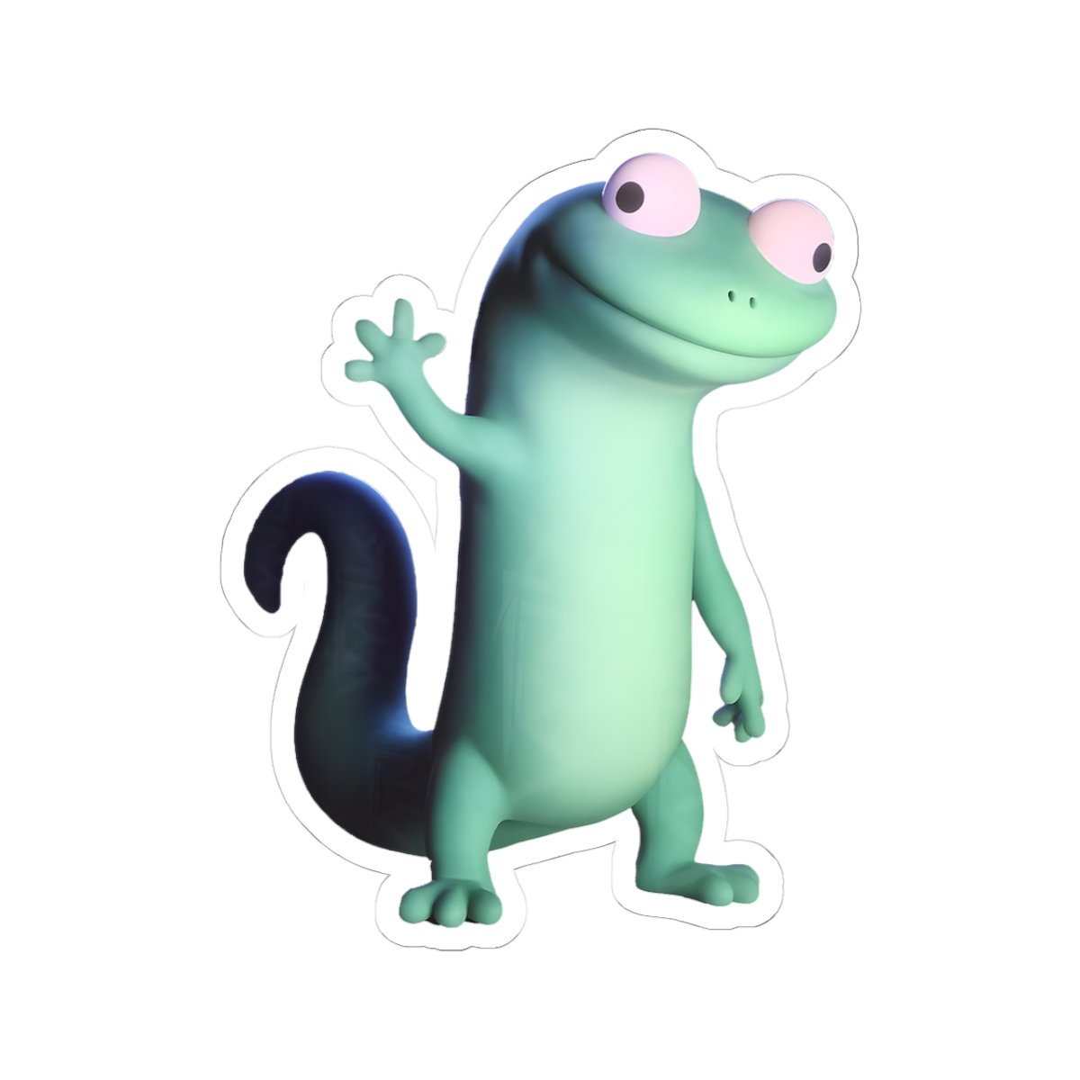 Lizard Meme Sticker