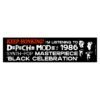 Keep Honking! I'm Listening To Depeche Mode's 1986 Synthpop Masterpiece 'Black Celebration' Bumper Sticker