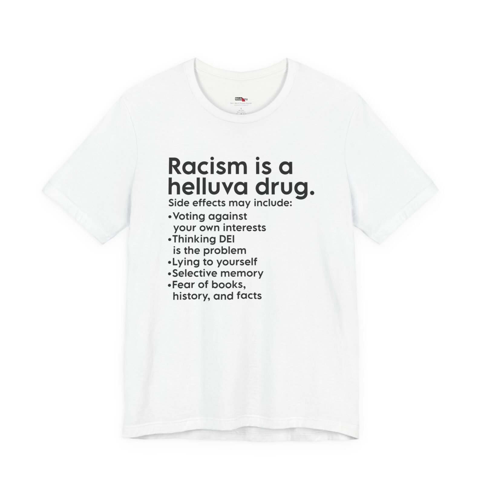 Racism Is a Helluva Drug shirt