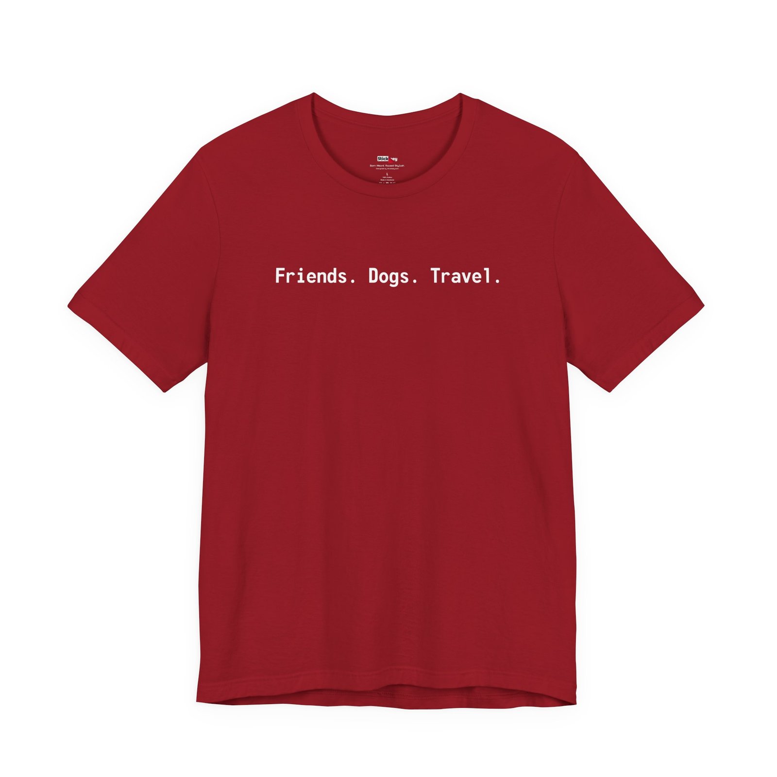 Friends Dogs Travel Subtle FDT Shirt