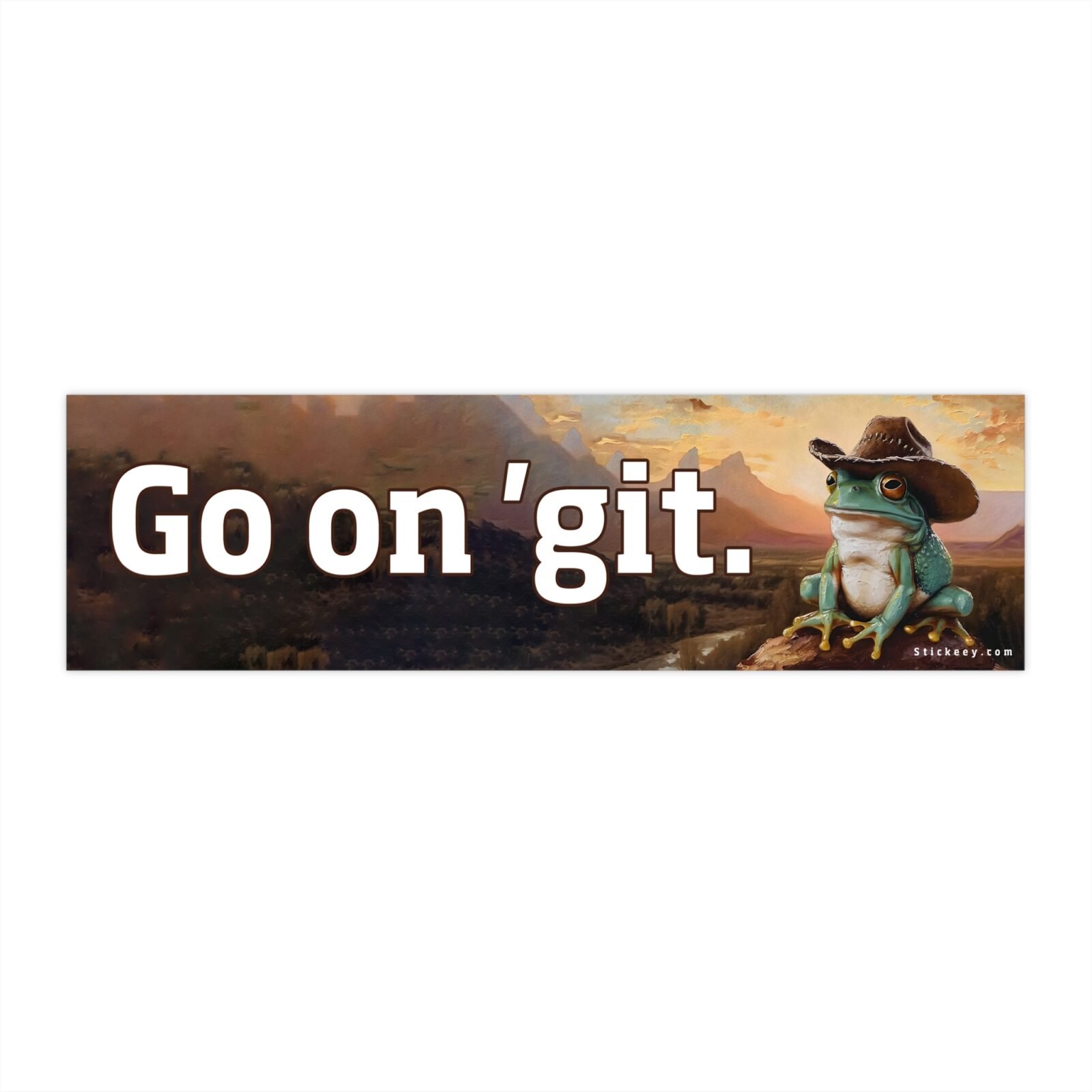 Go on Git Bumper Sticker