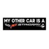 My Other Car Is A Chevrolet Corvette Stingray Bumper Sticker