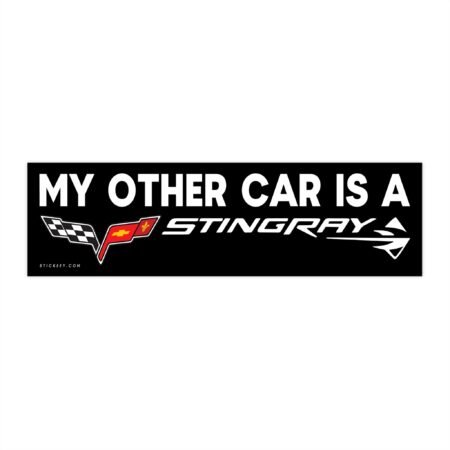 My Other Car Is A Chevrolet Corvette Stingray Bumper Sticker