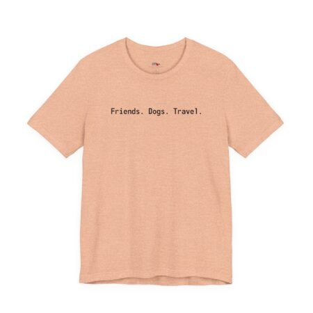Friends Dogs Travel Subtle FDT Shirt