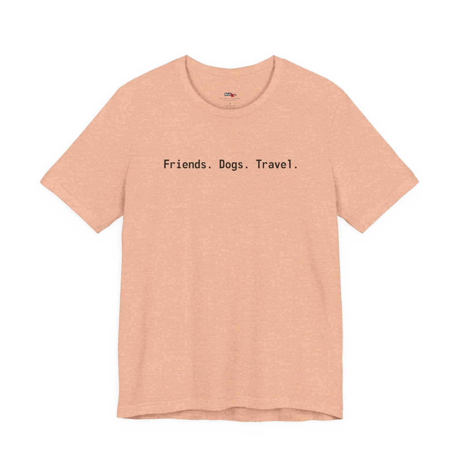 Friends Dogs Travel Subtle FDT Shirt
