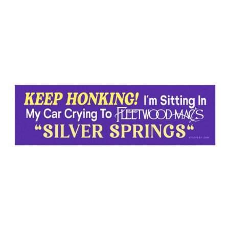 Fleetwood Mac Silver Springs Magnet Sticker