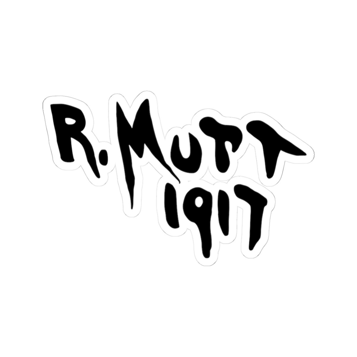 R Mutt 1917 Sticker