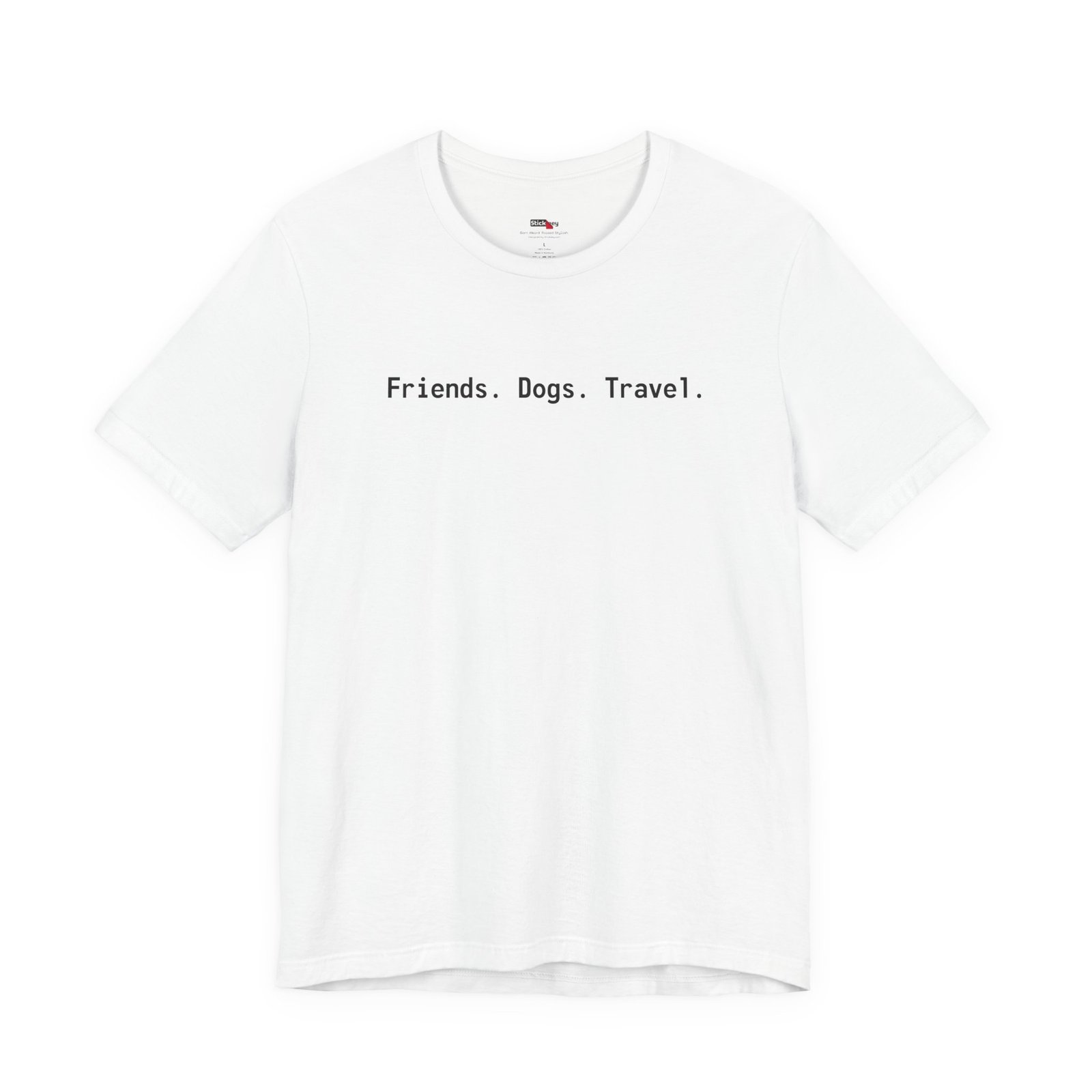 Friends Dogs Travel Subtle FDT Shirt