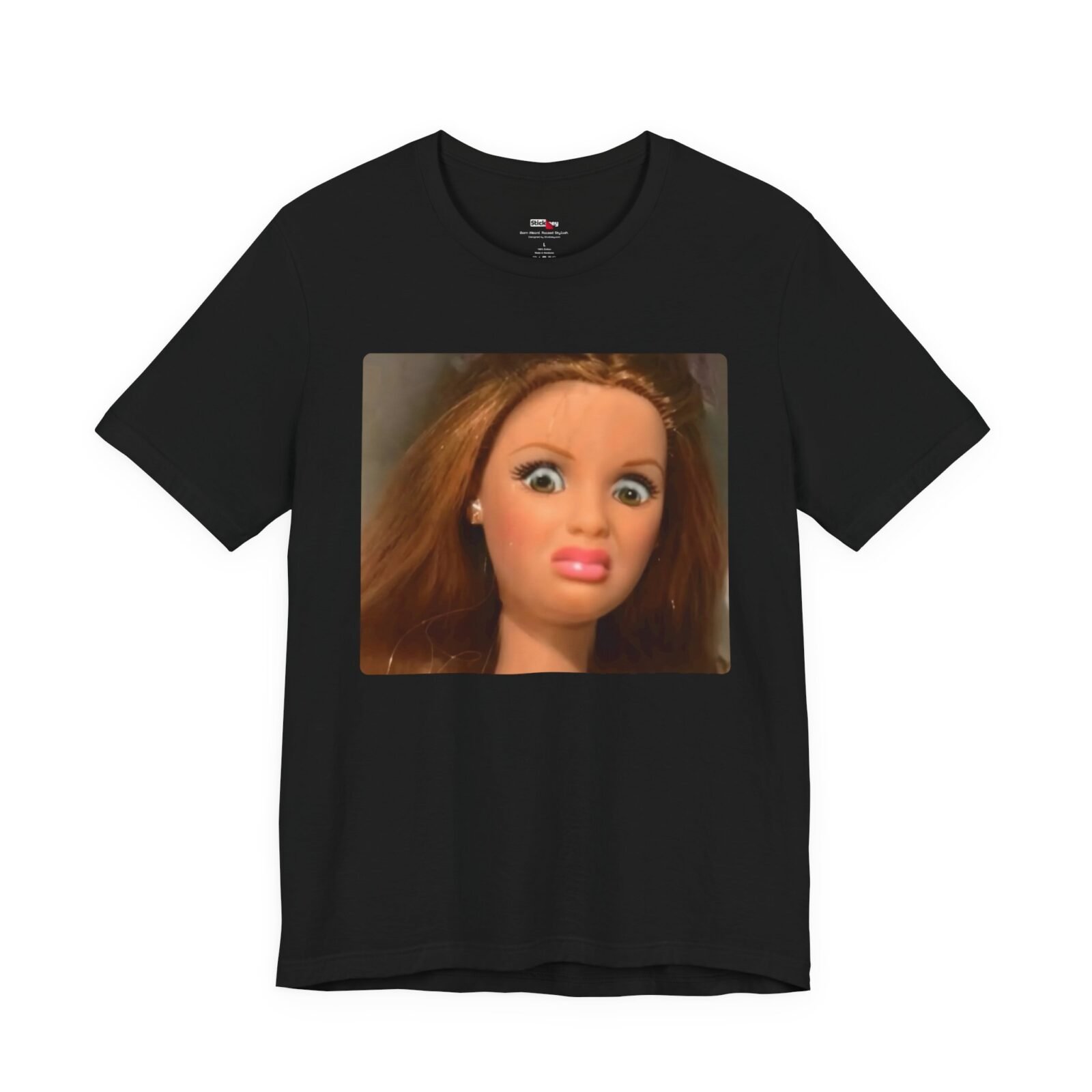 Funny Disgusting Doll face Meme shirt
