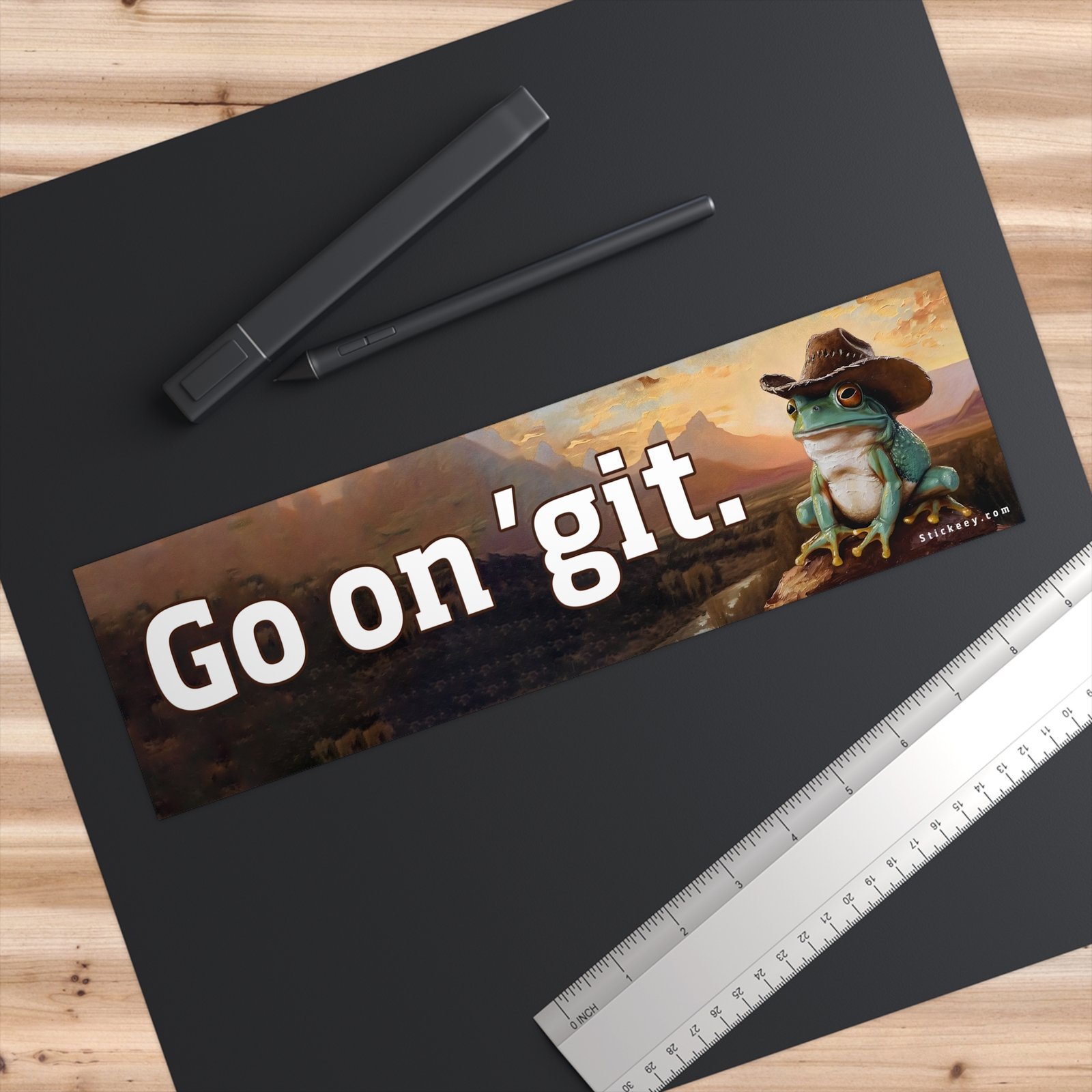 Go on Git Bumper Sticker