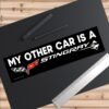 My Other Car Is A Chevrolet Corvette Stingray Bumper Sticker