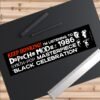 Keep Honking! I'm Listening To Depeche Mode's 1986 Synthpop Masterpiece 'Black Celebration' Bumper Sticker