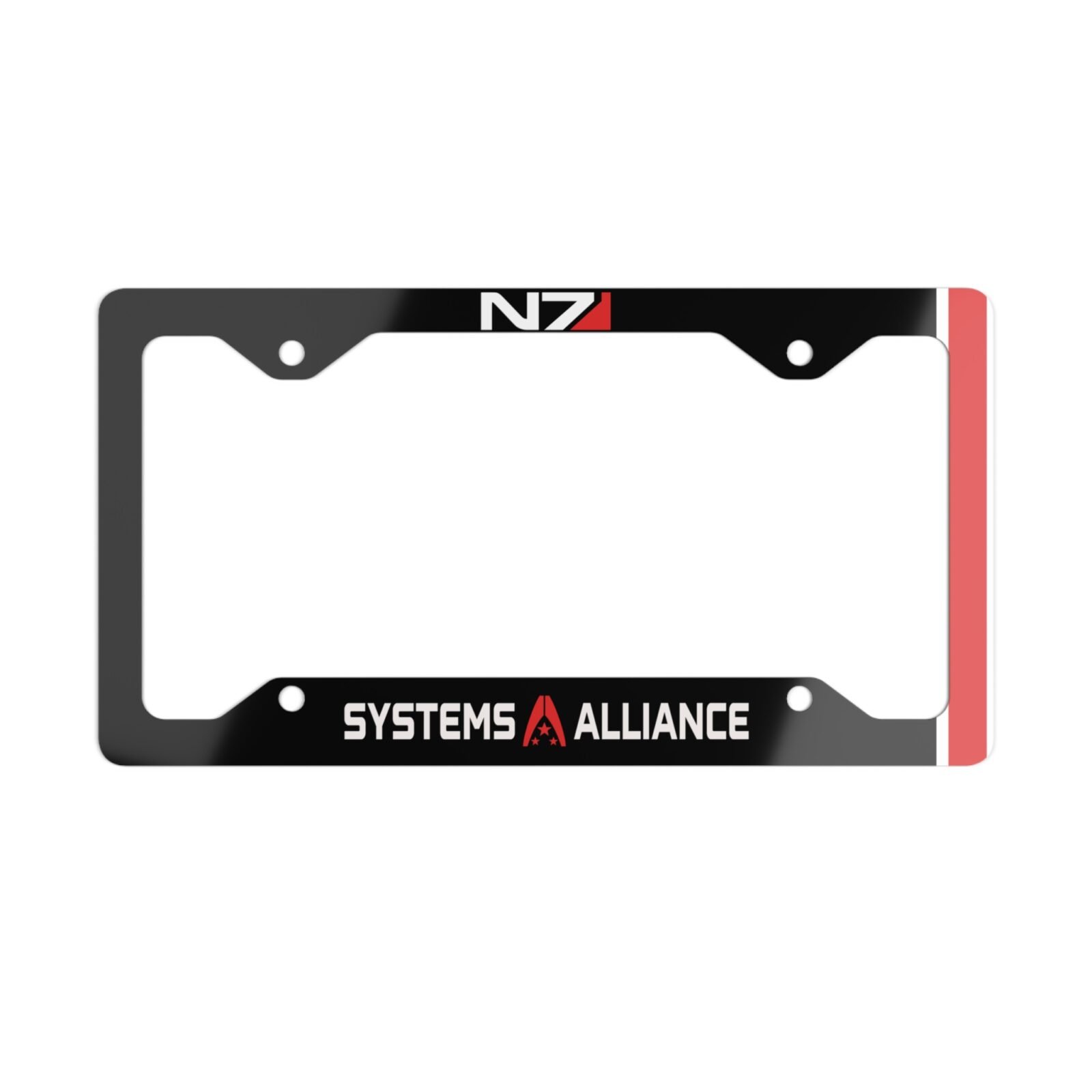 N7 Systems Alliance License Plate Frame