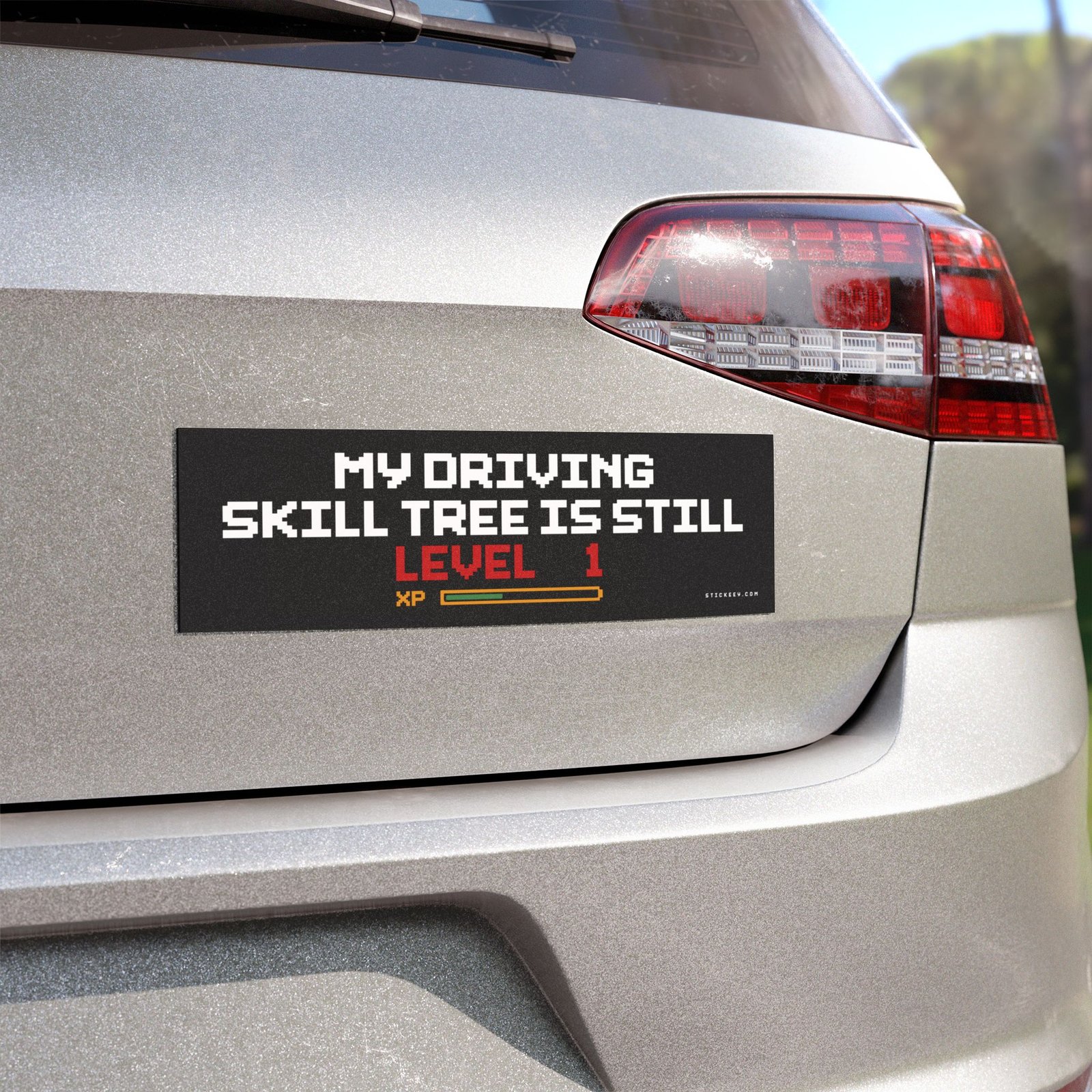 My Driving Skill Tree Is Still Level 1 Magnet Sticker