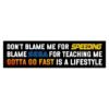 Don’t Blame Me for Speeding, Blame SEGA for Teaching Me That Gotta Go Fast Is a Lifestyle Bumper Sticker