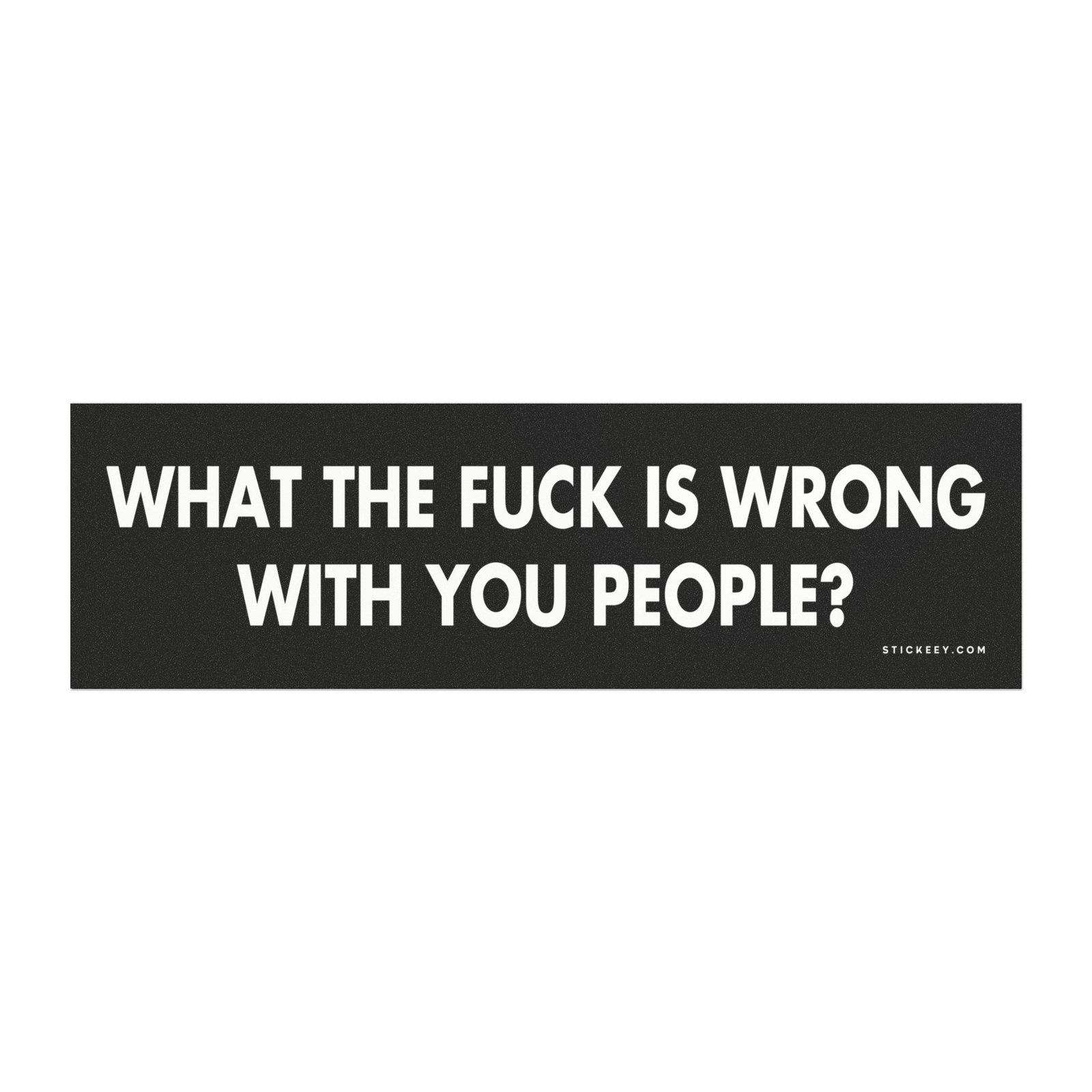 What The Fuck Is Wrong With You People? Magnet Sticker