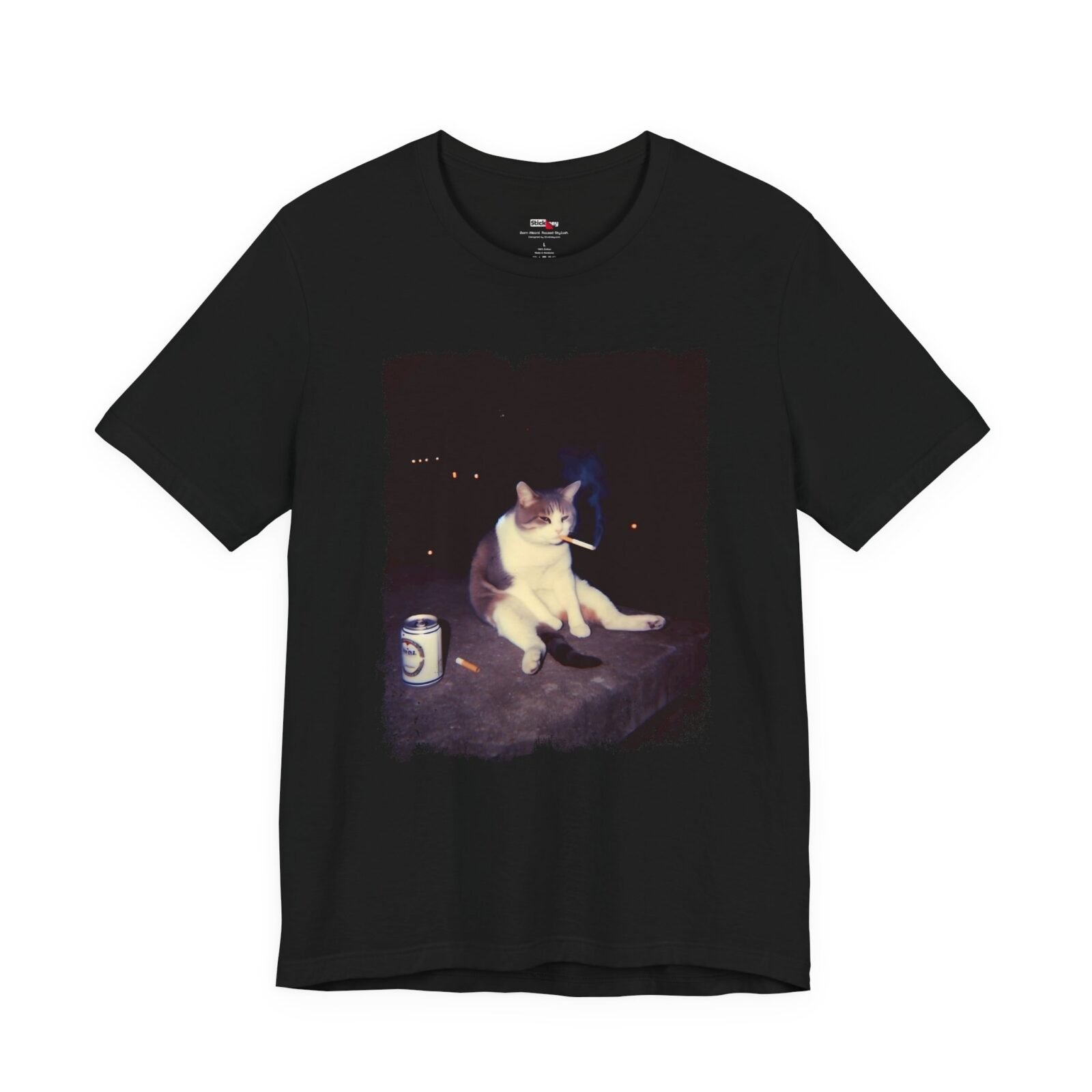 Smoking Cat Meme Shirt