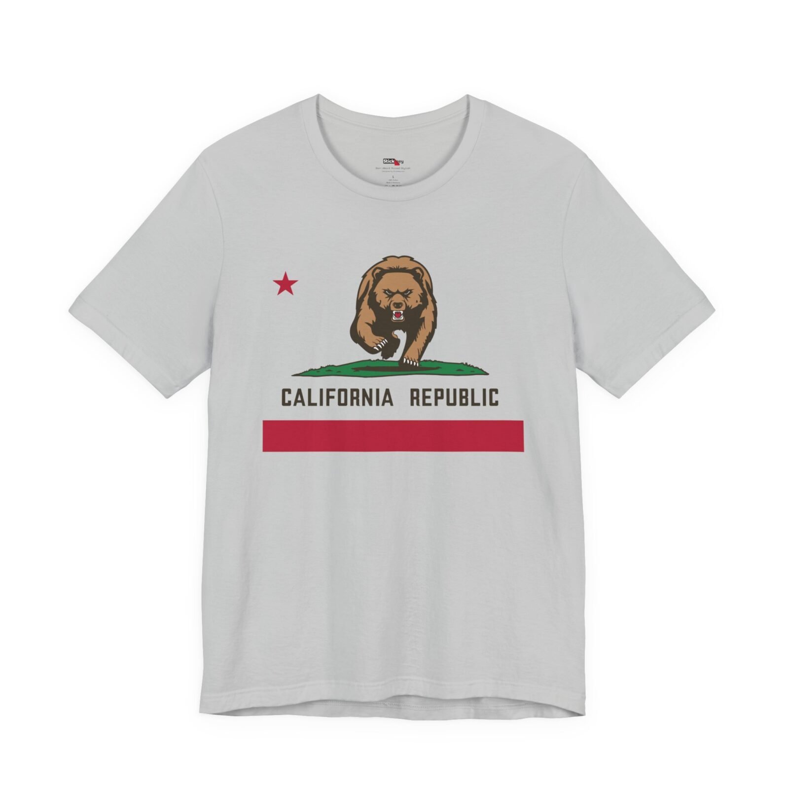 Golden State of Warning California Republic T-Shirt