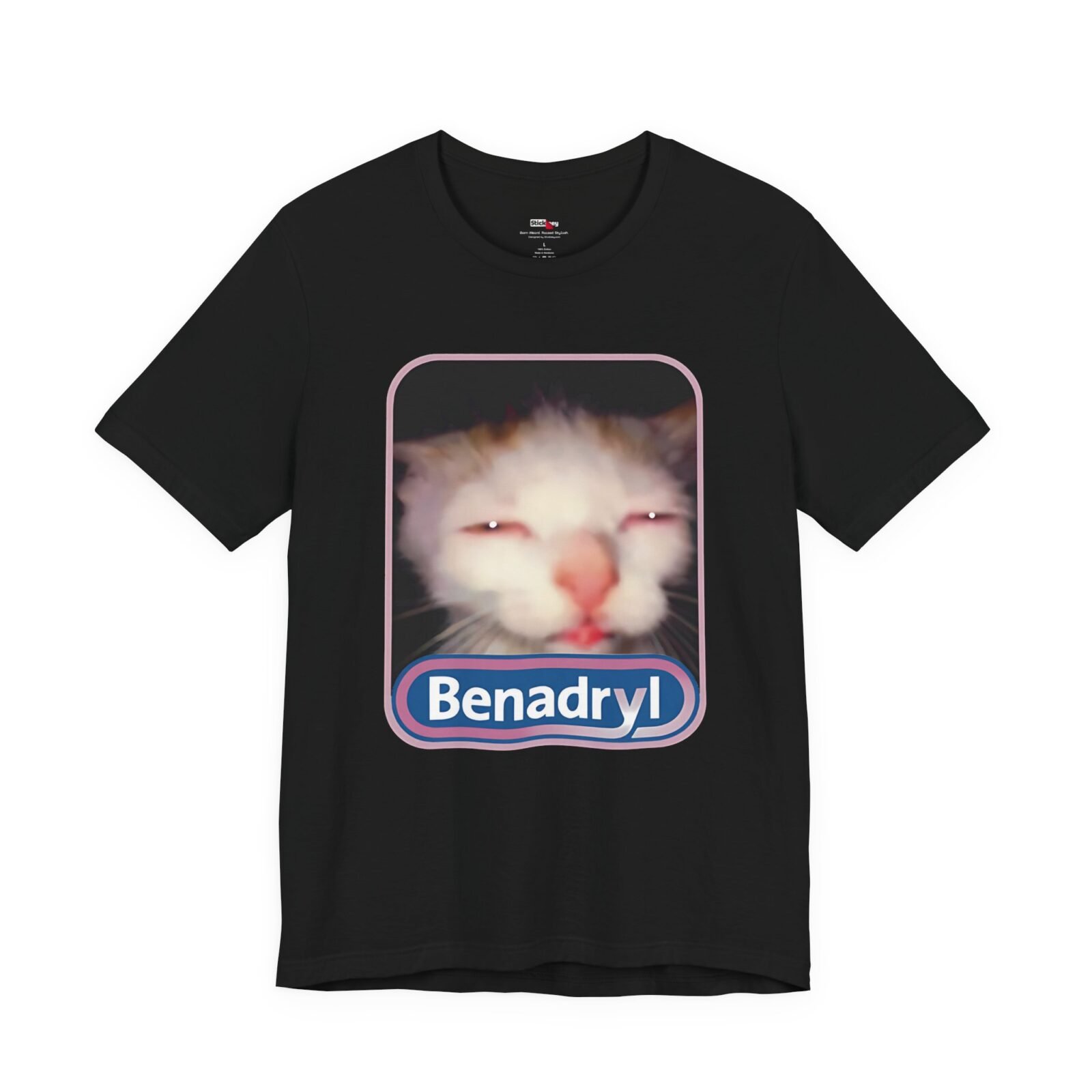 Benadryl Meme Cat Funny Viral Shirt