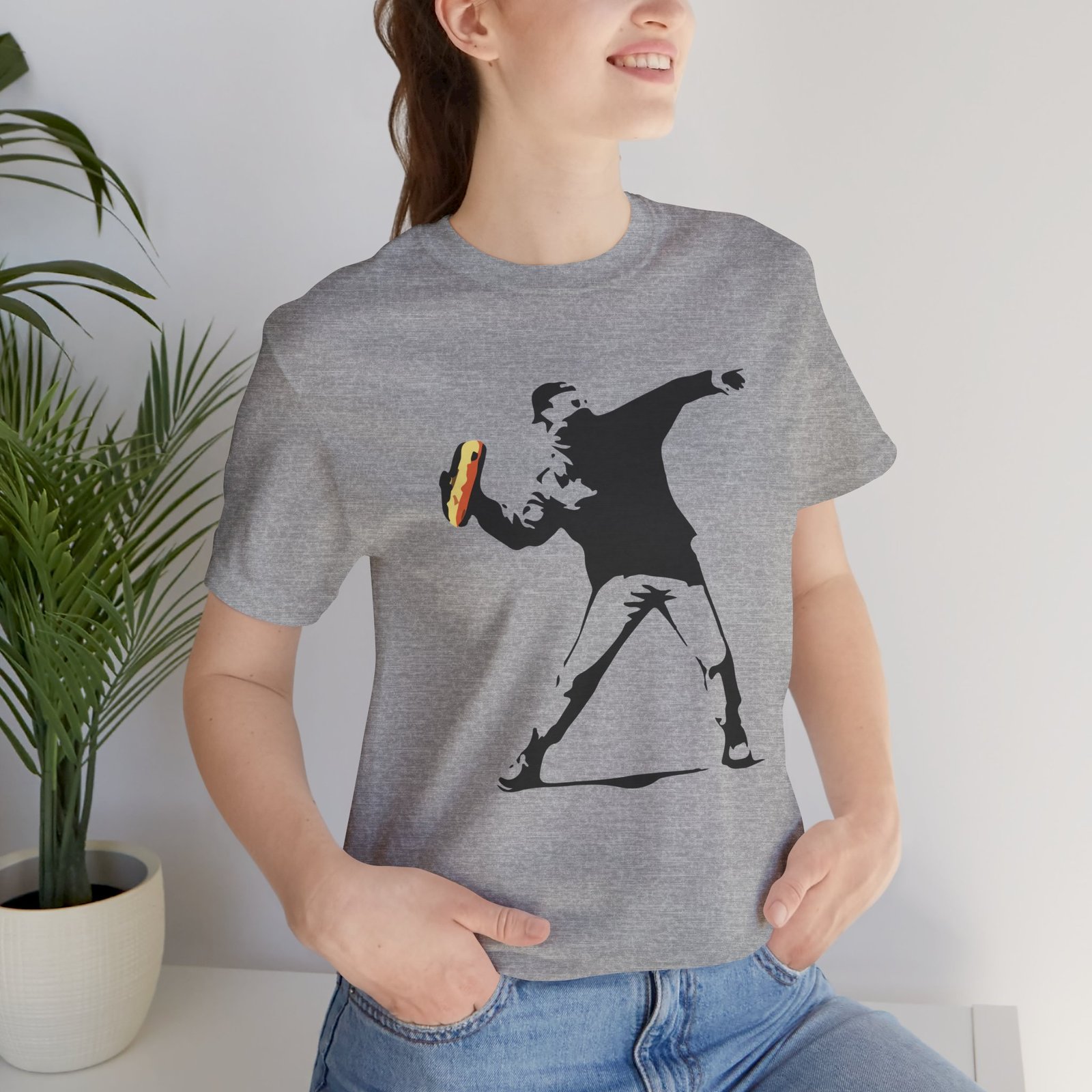 Free DC Sandwich Thrower Banksy Shirt