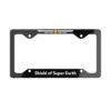 Shield of Super Earth The Helldivers License Plate Frame