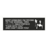 Keep Honking! I’m Crying to Mazzy Star “Fade Into You” Magnet Sticker