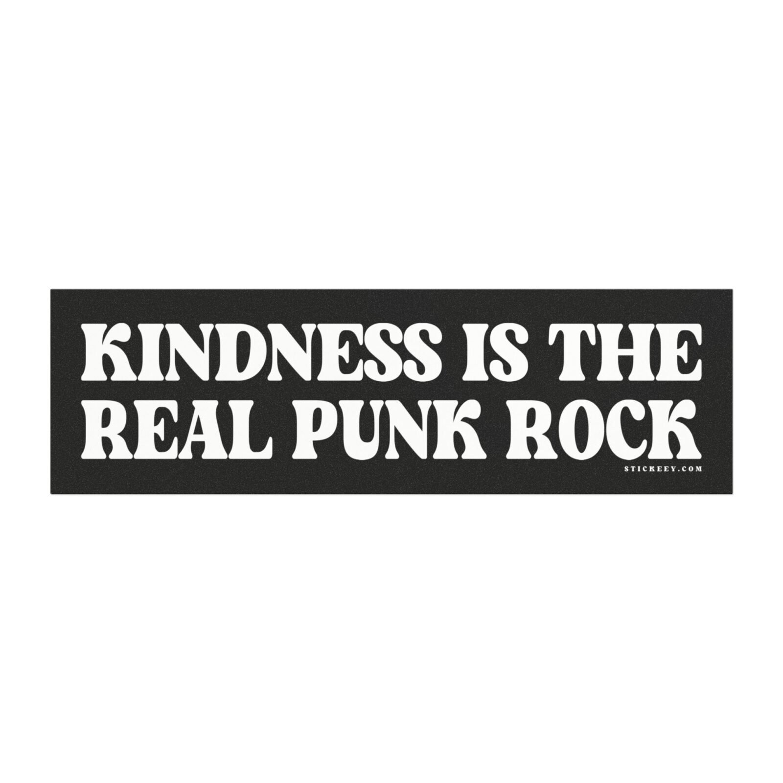 Kindness Is the Real Punk Rock Magnet Sticker