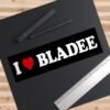 I Love Bladee Bumper Sticker