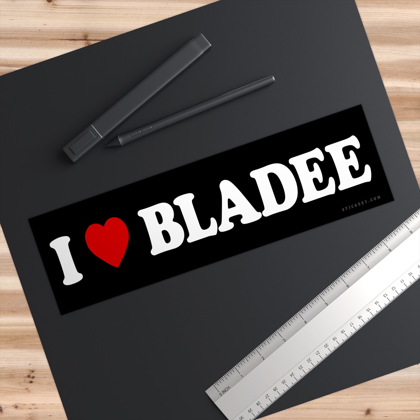 I Love Bladee Bumper Sticker