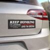 Keep Honking I'm Listening to Radiohead and I'm Crying Magnet Sticker