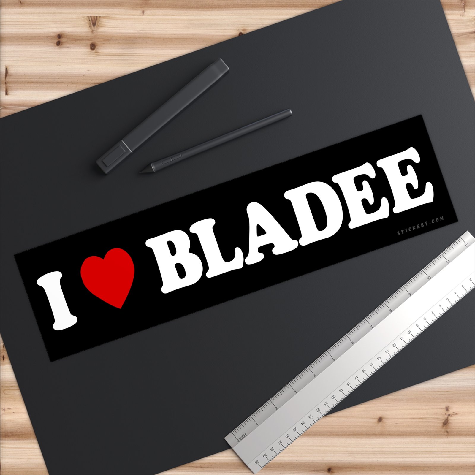 I Love Bladee Bumper Sticker