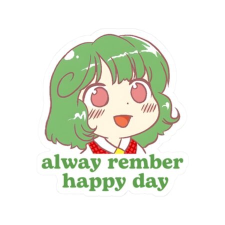 Yuuka Kazami Alway Rember Happy Day Sticker