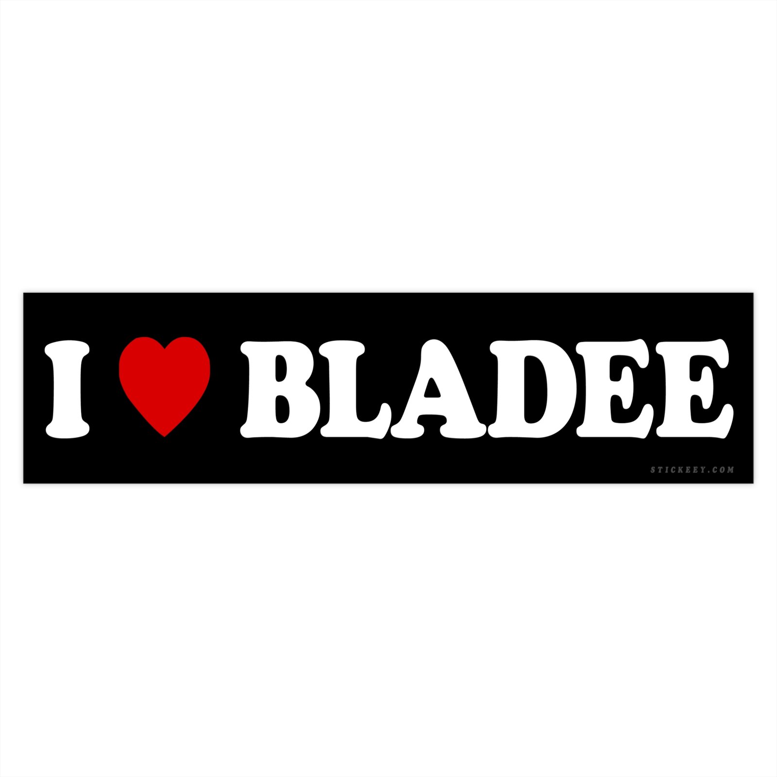I Love Bladee Bumper Sticker