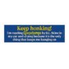 Keep Honking Goosebumps R.L. Stine Bumper Sticker