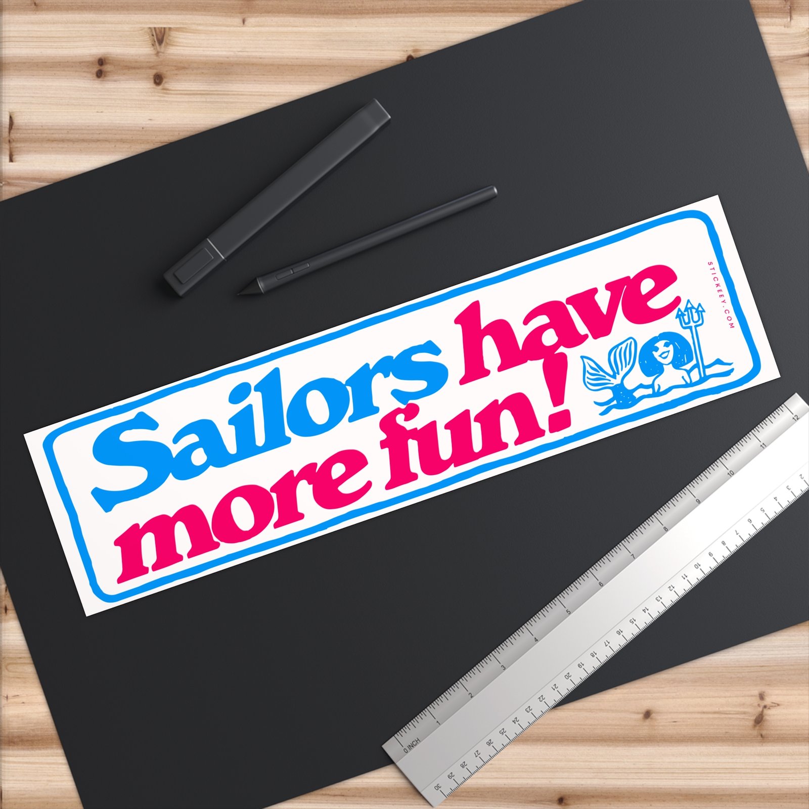 Sailors Have More Fun Bumper Sticker