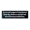 Accursed Wagon of Mischance Bumper Sticker