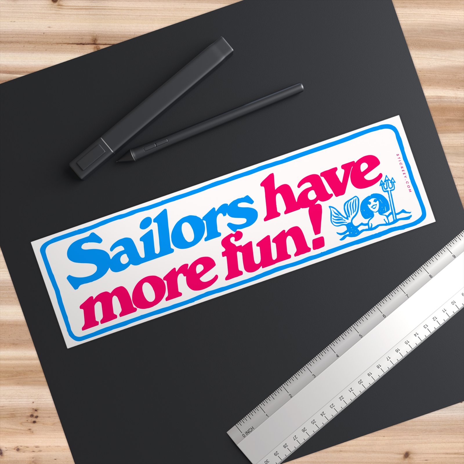 Sailors Have More Fun Bumper Sticker