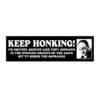 KEEP HONKING! Tony Soprano The Sopranos Bumper Sticker
