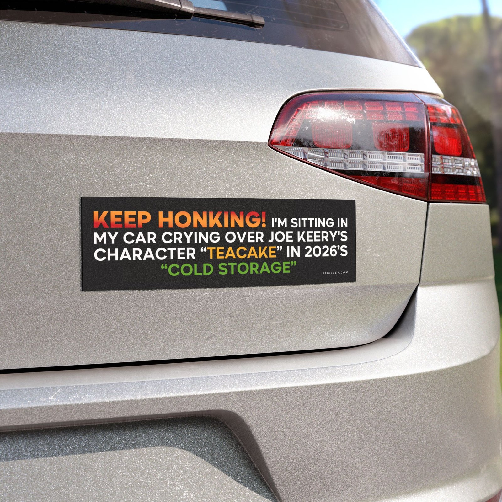 Keep Honking Teacake Cold Storage Magnet Sticker