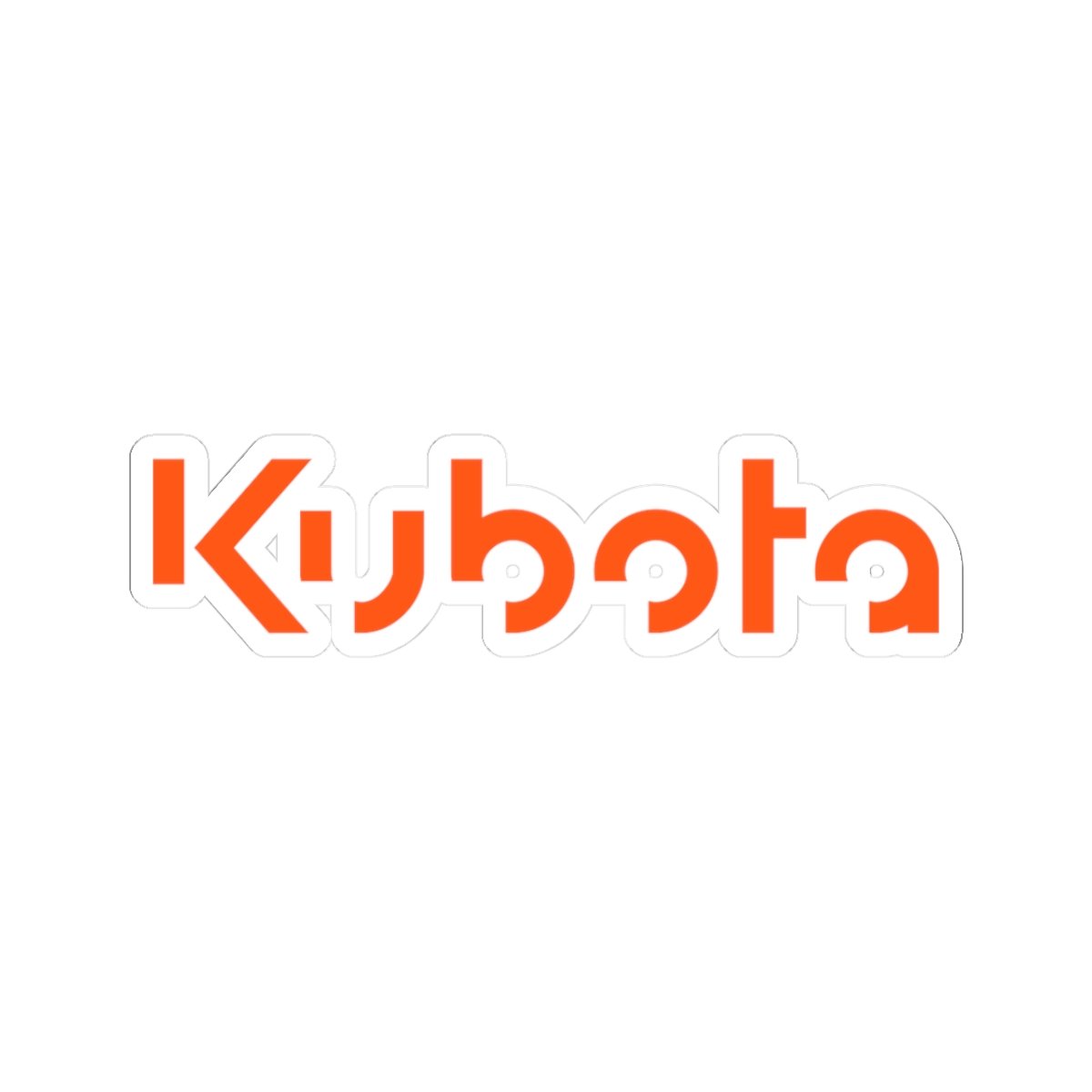 Kubota Sticker