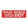 What Would Martha Stewart Do? Magnet Sticker