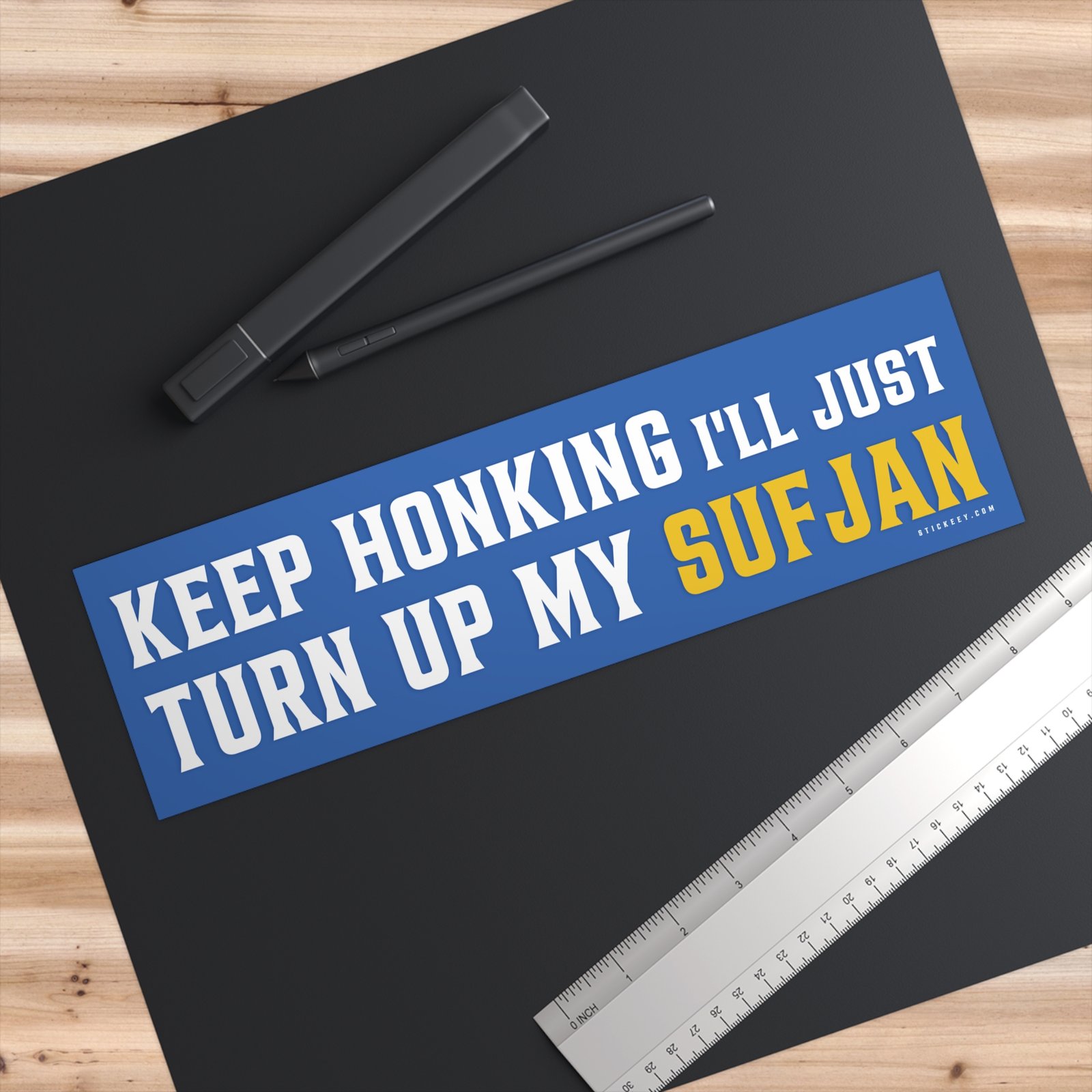 Keep Honking! I'll Just Turn Up My Sufjan