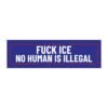 Fuck ICE No Human Is Illegal Magnet Sticker