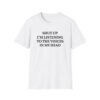 Shut Up I'm Listening to the Voices in My Head T-Shirt