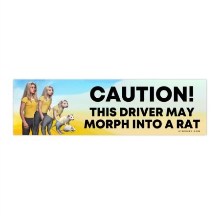 Caution This Driver May Morph Into A Rat